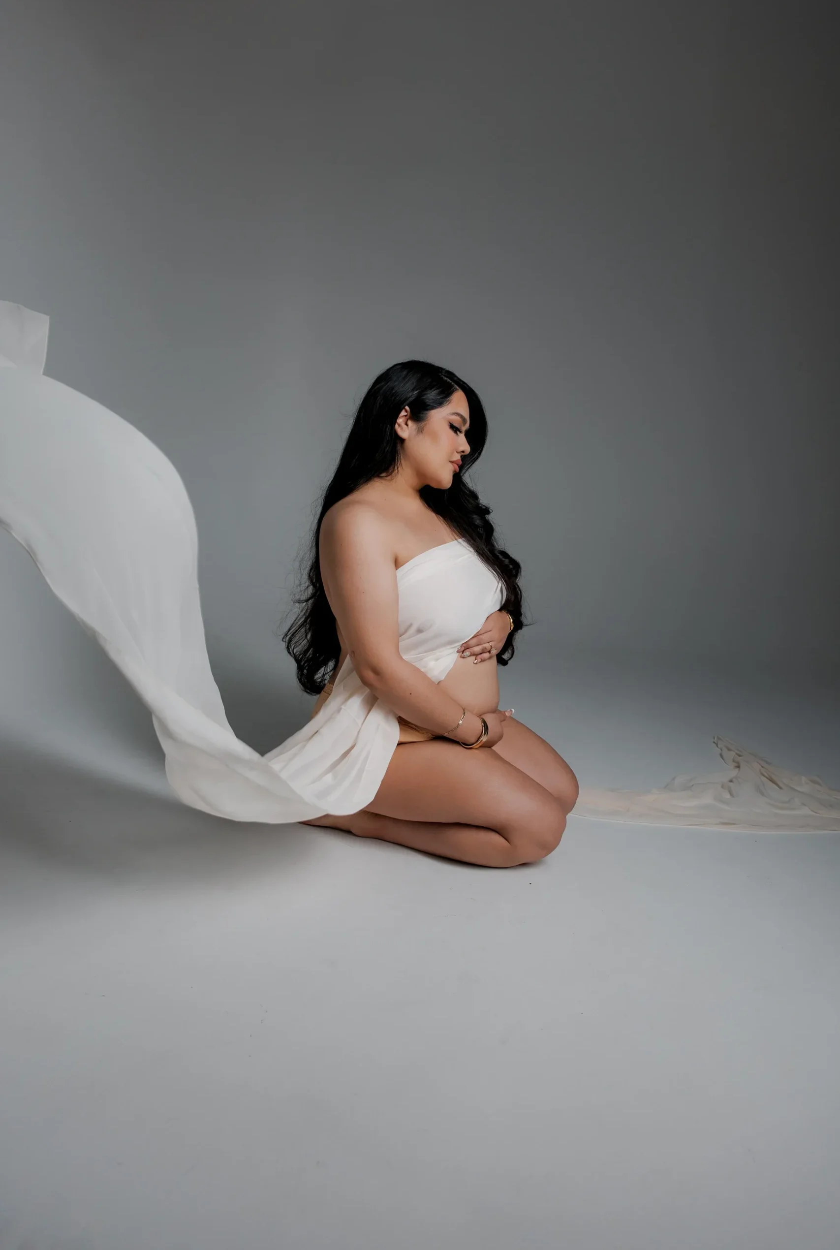 After retouching